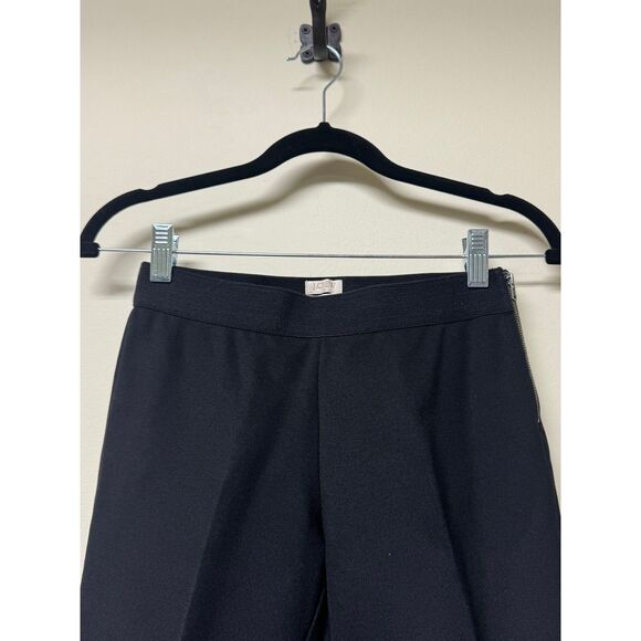 J. CREW FACTORY GiGi Pant in Black, Side Zip, Sz 2 - Picture 3 of 9